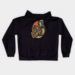 King Cobra Roller Coaster 1984 Kids Hoodie